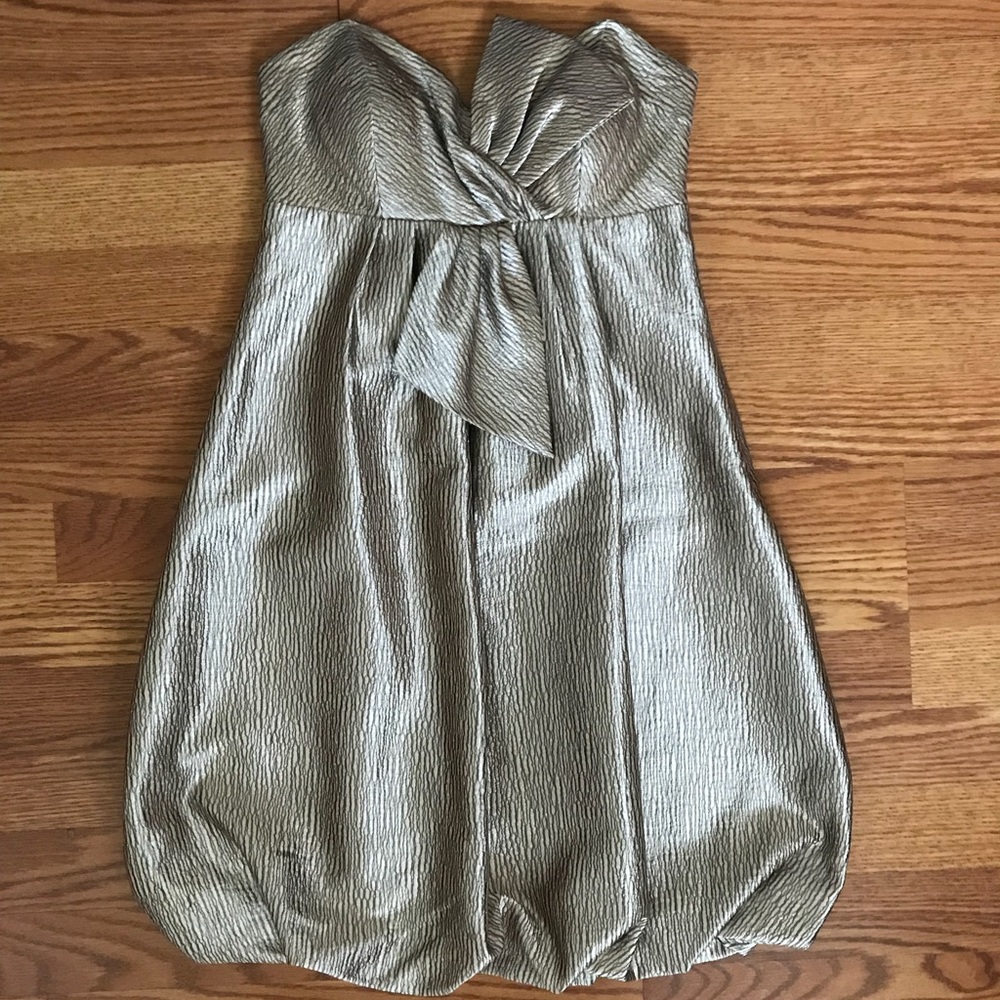 Max and Cleo Gold Dress